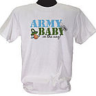 Military Baby on the Way Personalized Maternity T-Shirt