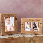 Personalized Perfectly Picked Flower Girl Wooden Picture Frame