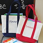 Personalized Little Girl's Tote Bag