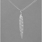 25th Anniversary 25 Diamond Facet Necklace