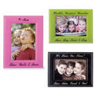 Personalized Colored Leather Frame