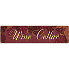 Wine Cellar Metal Sign