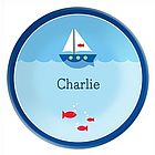 Sailboat Dinner Plate