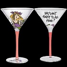 Why Limit Happy to an Hour? Martini Glass