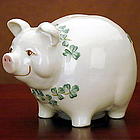 Belleek Piggy Bank