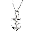Sterling Silver Anchor Pendant