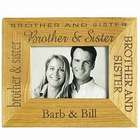 Brother and Sister Wood Frame