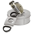 Tiger Space Torch Lighter and Cigar Cutter Set