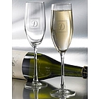 Traditional Personalized Toasting Flutes