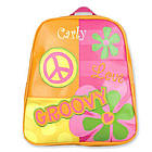 Personalized Groovy Peace Go-Go Backpack