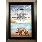 'Ascension' Poem Star Fish Print