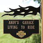 Personalized Harley-Davidson Garage Sign