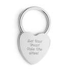 Heart Lock Keychain