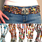 Moroccan Beaded Belt