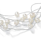 16'' Pearl Silver Necklace