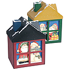 Santa's House with 3 Dozen Gingerbread Cookies