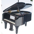 Baby Grand Piano Musical Ornament