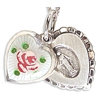 Cloisonne Miraculous Medal Necklace