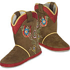 Women's Cowgirl Boot Slippers