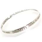 Shanti Mobius Silver Bracelet