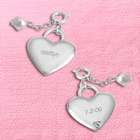 June Birthstone Heart Charm