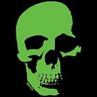 Neon Green Skull T-Shirt