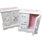 Personalized Musical Jewelry Armoire