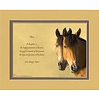 Personalized Horses Photo with Verse for Daughter