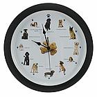 8" Barking Dog Clock