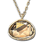 Swarovski Crystal Halley Gold Pendant