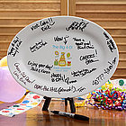 Personalized Birthday Signature Platter