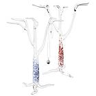 Glass Jewelry Tree