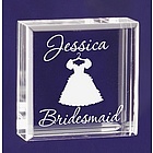 Personalized Bridesmaid Plaque