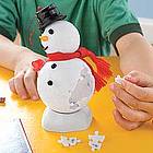 Snowman Puzzle Ball