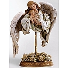 Angel Holding Baby Memorial Bust