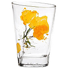 Marigolds Glass Vase
