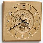 Firefighter's Insignia Clock