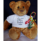 Personalized Christmas Lights Teddy Bear