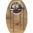 Blue Lapis Gemstone 13 Inch Globe - Floor Model