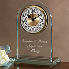 Personalized Everlasting Love� Wedding & Anniversary Clock