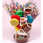 Super Score Football Fan Cookie Basket