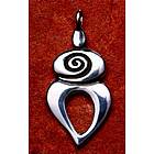 Sterling Silver Healer Pendant
