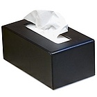 Rectangular Leather Tissue Box Cover