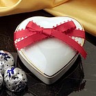 Chocolate in a Heart Box Party Favor