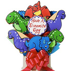 Have A Dinomite Day Cookie Gift Bouquet