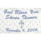 God Bless You Personalized Baby Blanket