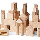 Wooden Handcrafted Building Blocks Junior Builder Set