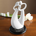 Mr. & Mrs. Personalized Porcelain Statue