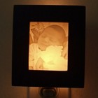 Personalized Lithophane Photo Carved Night Light