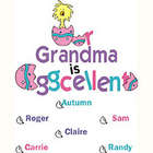 Grandma Is Eggcellent T-Shirt